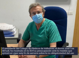 Almudí muestra cautela ante la entrada en vigor de la nueva normativa sobre el uso de las mascarillas