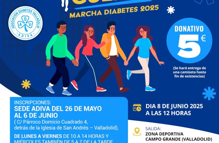 ¡Únete a la VIII Caminata Popular por la Diabetes en Valladolid!