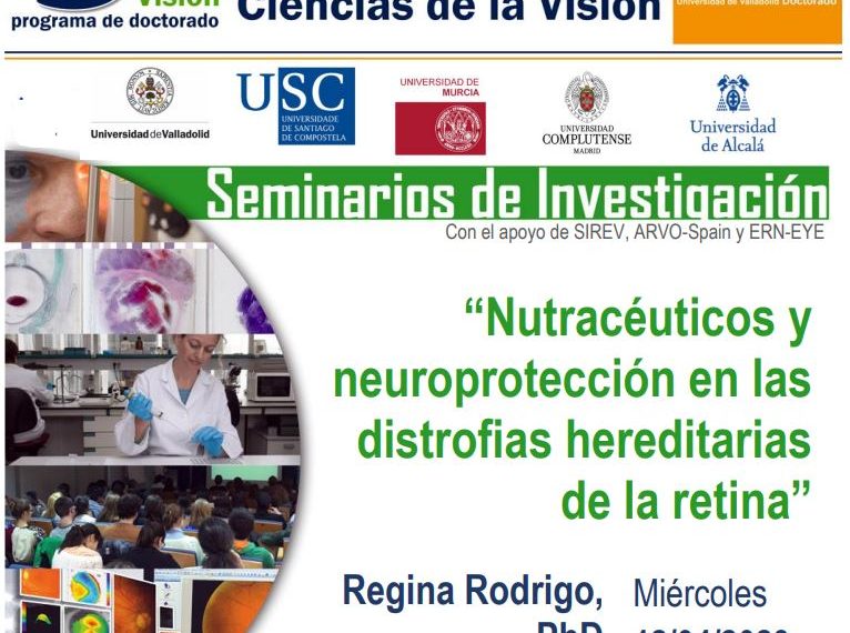 Seminario IOBA «Nutracéuticos y neuroprotección en las distrofias hereditarias de la retina»