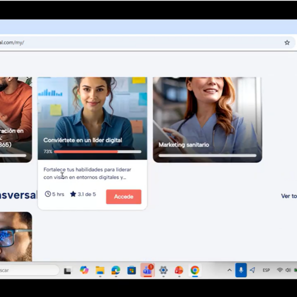 Presentación práctica Plataforma Curso Competencias Digitales UPRO