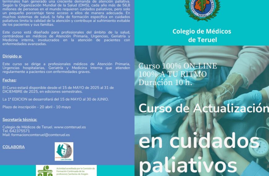 Curso de Actualización en cuidados paliativos