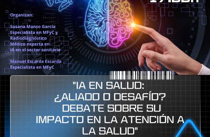 Jornada «IA EN SALUD: ¿ALIADO O DESAFÍO?. Debate sobre su impacto en la Atención a la Salud» 05/06/24