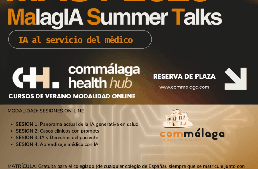 MálagaIA Summer Talks: la inteligencia artificial al servicio de los médicos