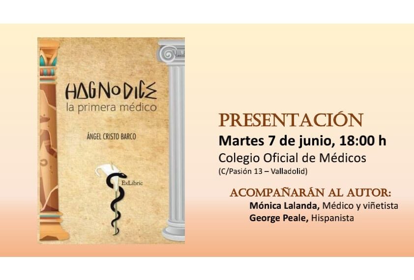 Presentación libro «Hagnodice, la primera médico», 7 junio