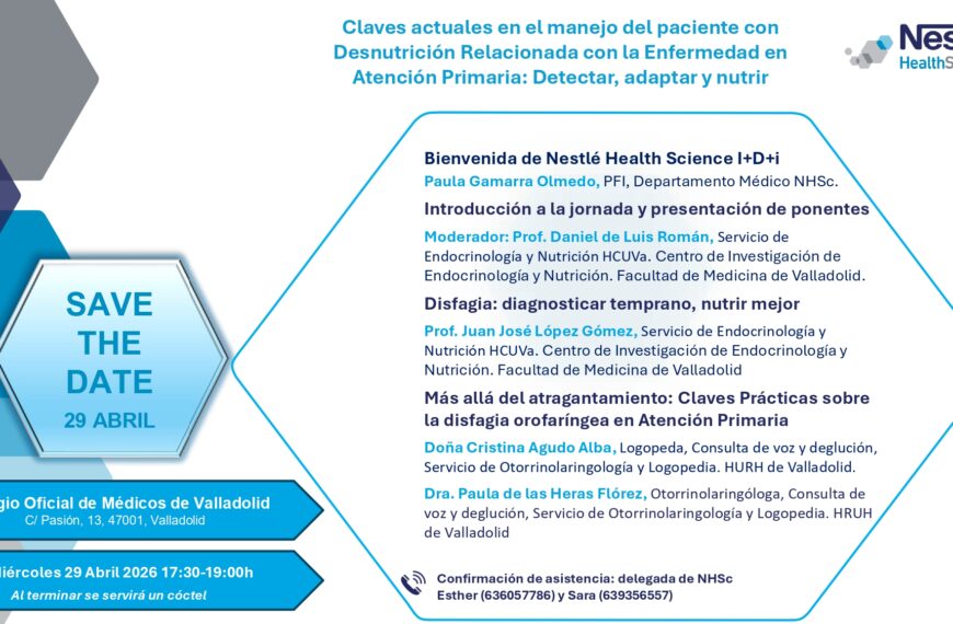 Claves actuales en el manejo del paciente con desnutrición relacionada con la Enfermedad en Atención Primaria: Detectar, adaptar y nutrir