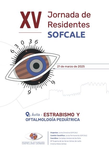 XV Jornadas de Residentes SOFCALE, 21 marzo en Ávila