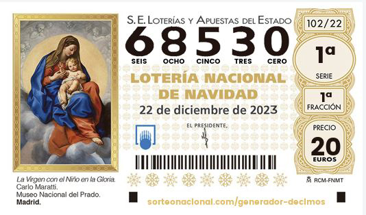 Ya está disponible la Lotería de Navidad del Colegio de Médicos de Valladolid